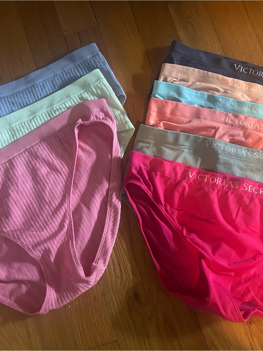 Victoria's Secret Women’s Cotton Bikini Bottoms - Pink